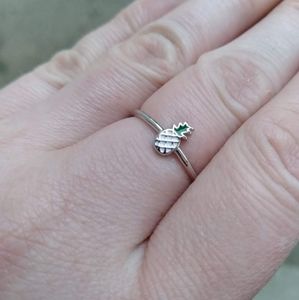 Pineapple Pura Vida Ring Size 9
